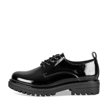 Veterschoenen ZWART Dames