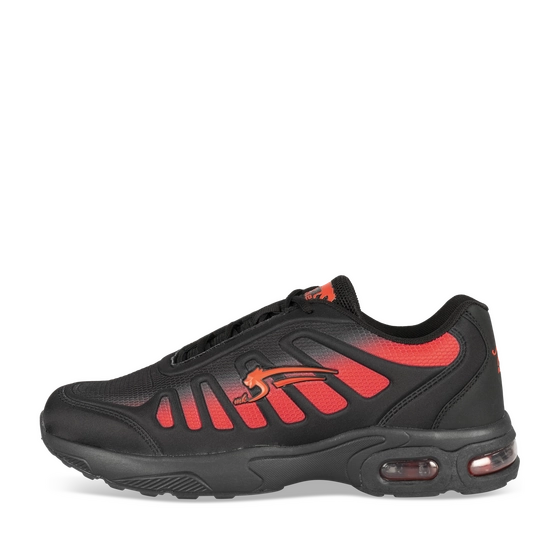 Baskets NOIR/ROUGE Homme