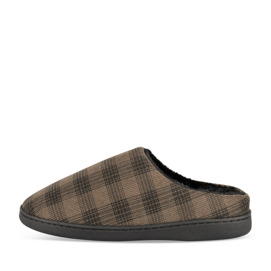 Pantoffels KASTANJEBRUIN Heren