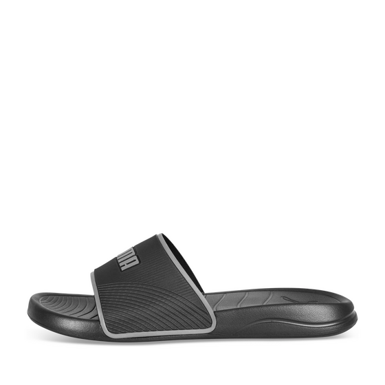 Badslippers ZWART Heren