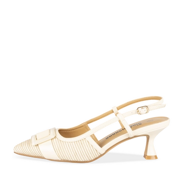 Escarpins BLANC / BEIGE Femme