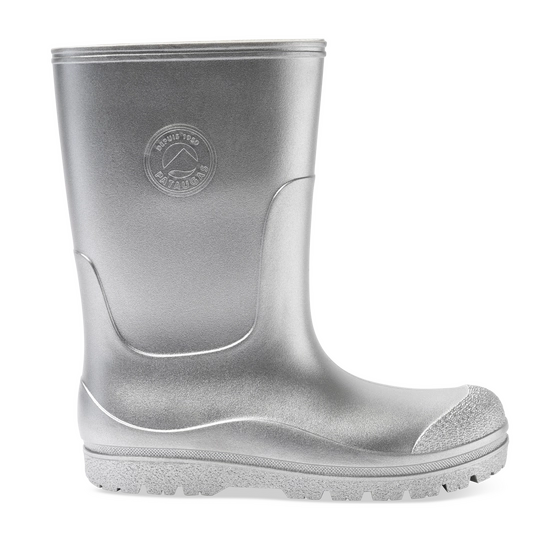 Regenlaarzen_avec_talon ZILVER Dames