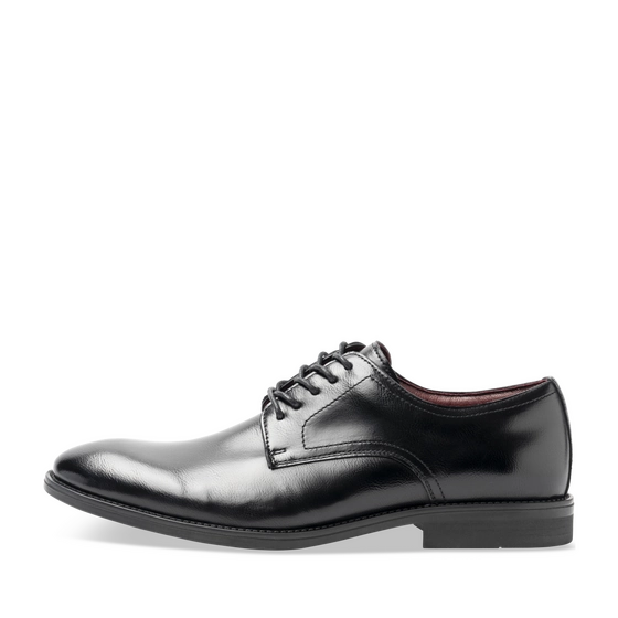 Veterschoenen ZWART Heren