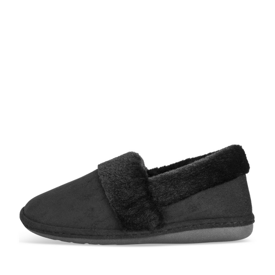 Pantoffels_avec_talon ZWART Dames