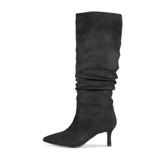 Laarzen_avec_talon ZWART Dames