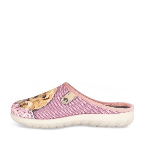Pantoffels_avec_talon ROZE Dames