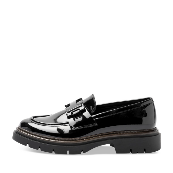 Mocassins_avec_talon ZWART Dames