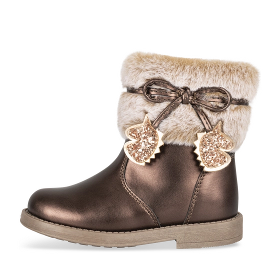 Bottines MARRON Fille