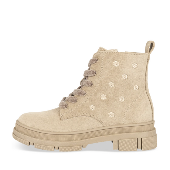 Enkellaarsjes BEIGE Meisjes