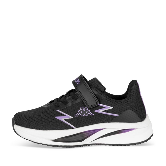 Baskets NOIR/VIOLET Fille