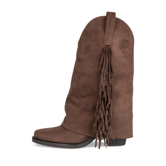 Laarzen_avec_talon KASTANJEBRUIN Dames
