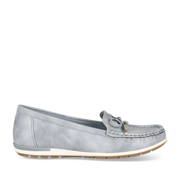 Mocassins BLEU Femme