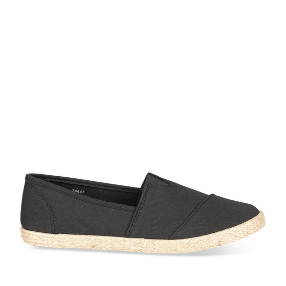 Espadrilles_avec_talon ZWART Dames