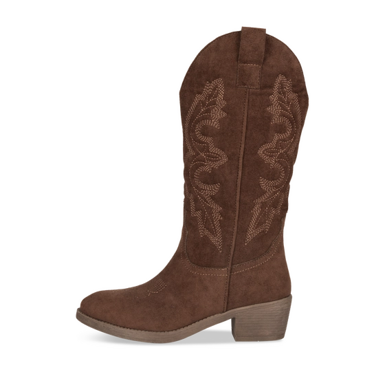 Bottes MARRON Femme