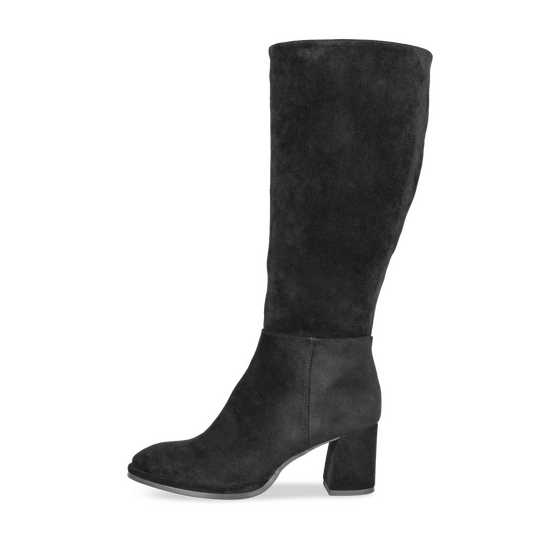 Laarzen_avec_talon ZWART Dames