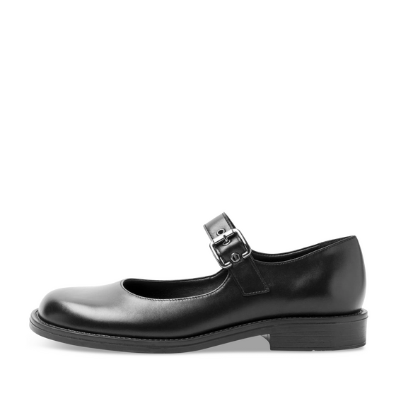 Ballerinas ZWART Dames