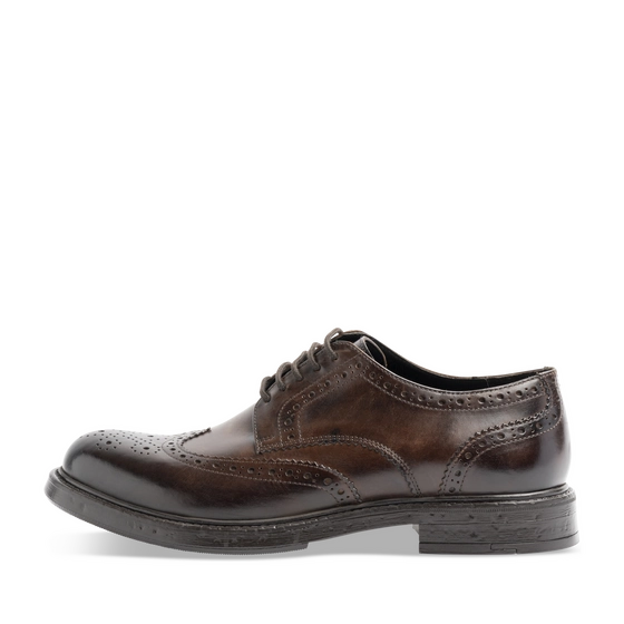 Derbies MARRON Homme