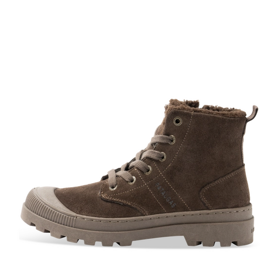 Sneakers DONKER KASTANJEBRUIN Dames