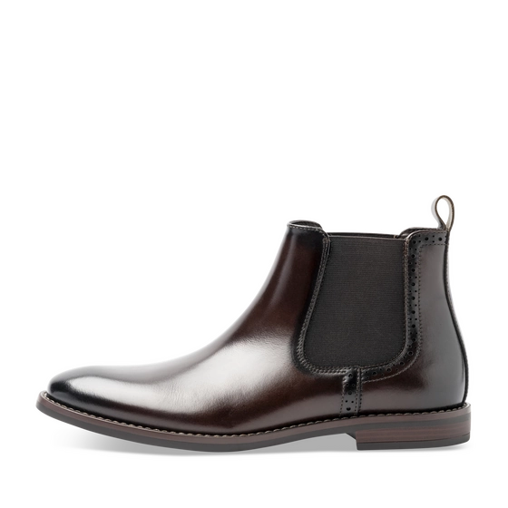 Bottines BORDEAUX Homme