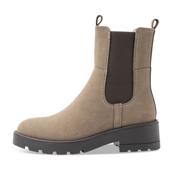 Enkellaarsjes TAUPE Dames