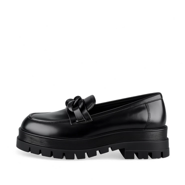Mocassins_avec_talon ZWART Dames