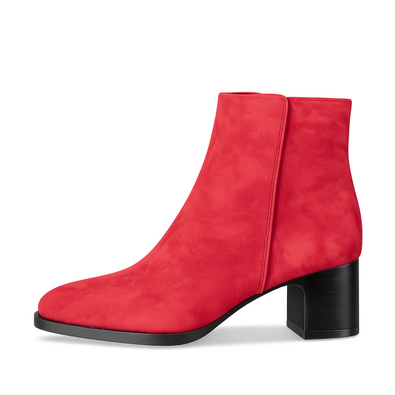Enkellaarsjes ROOD Dames