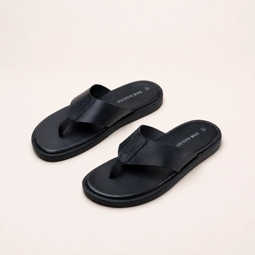 Teenslippers ZWART Heren