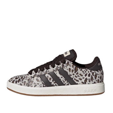 Sneakers KASTANJEBRUIN/LUIPAARDPRINT Dames
