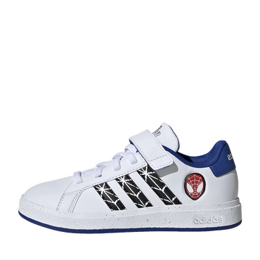 Baskets BLANC Grand Court Spiderman