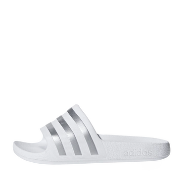 Badslippers WIT Adilette Aqua