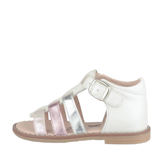 Sandalen WIT NINI & GIRLS LEER