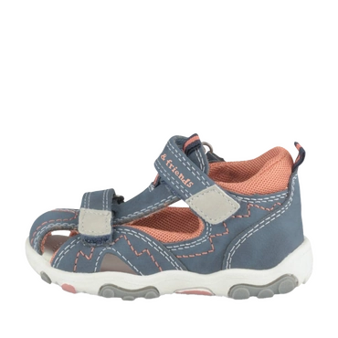 Sandalen BLAUW/ORANJE Jongen
