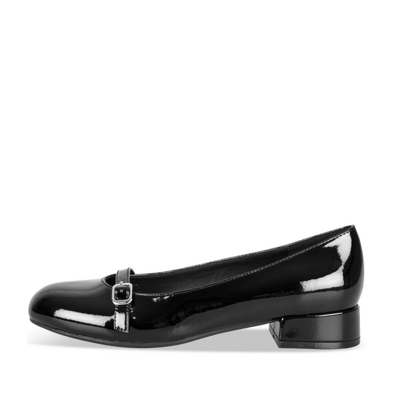 Ballerinas ZWART Dames