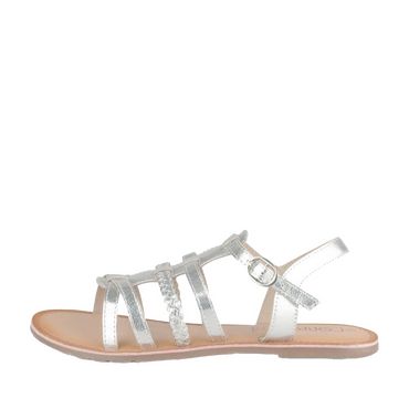 Sandalen ZILVER LITTLE LOLITA LEER