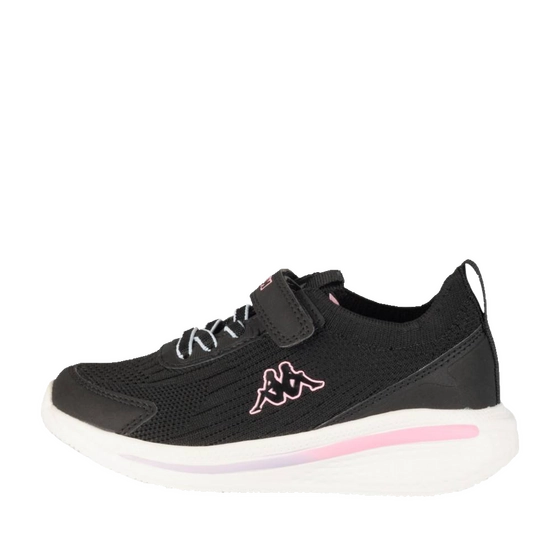 Baskets NOIR/ROSE Fille