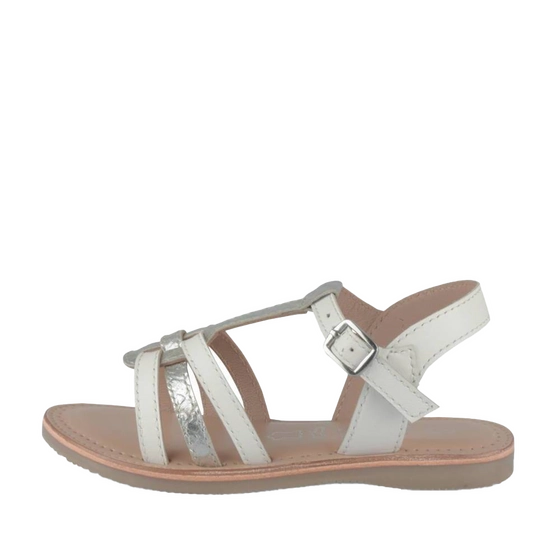 Sandalen WIT NINI & GIRLS LEER
