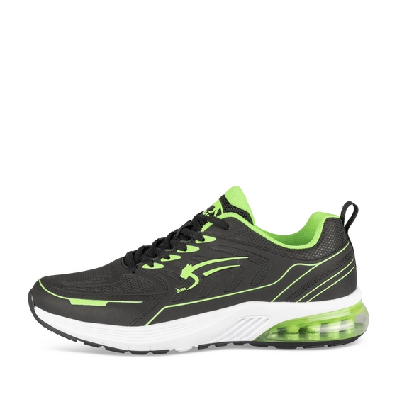 Baskets NOIR/VERT Homme
