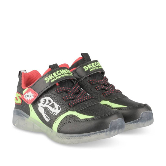 Sneakers ZWART SKECHERS Illumi-Brights Dino-Glo
