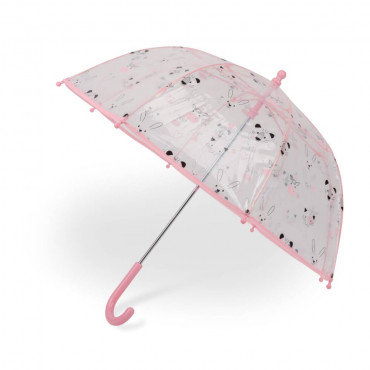 Paraplu ROZE LOVELY SKULL