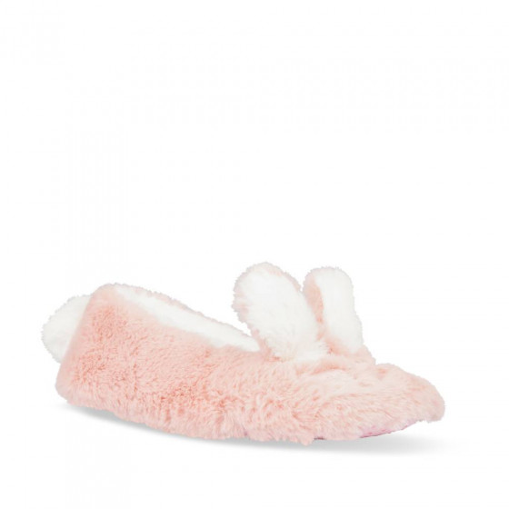 Chaussons lapin ROSE LOVELY SKULL