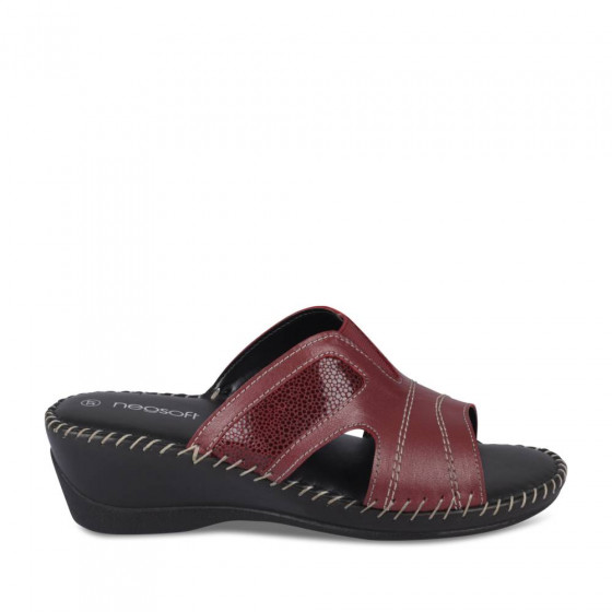 Muilezels ROOD NEOSOFT RELAX CUIR