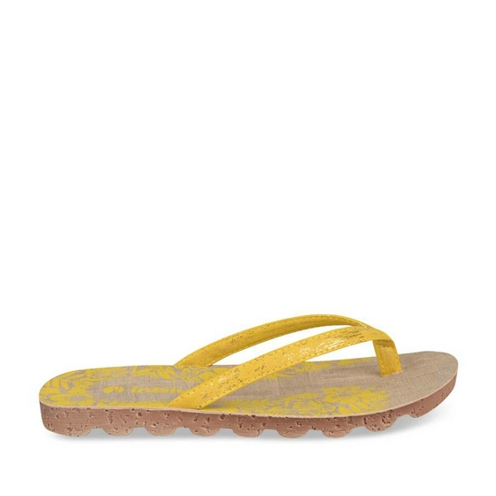 Teenslippers GEEL INBLU