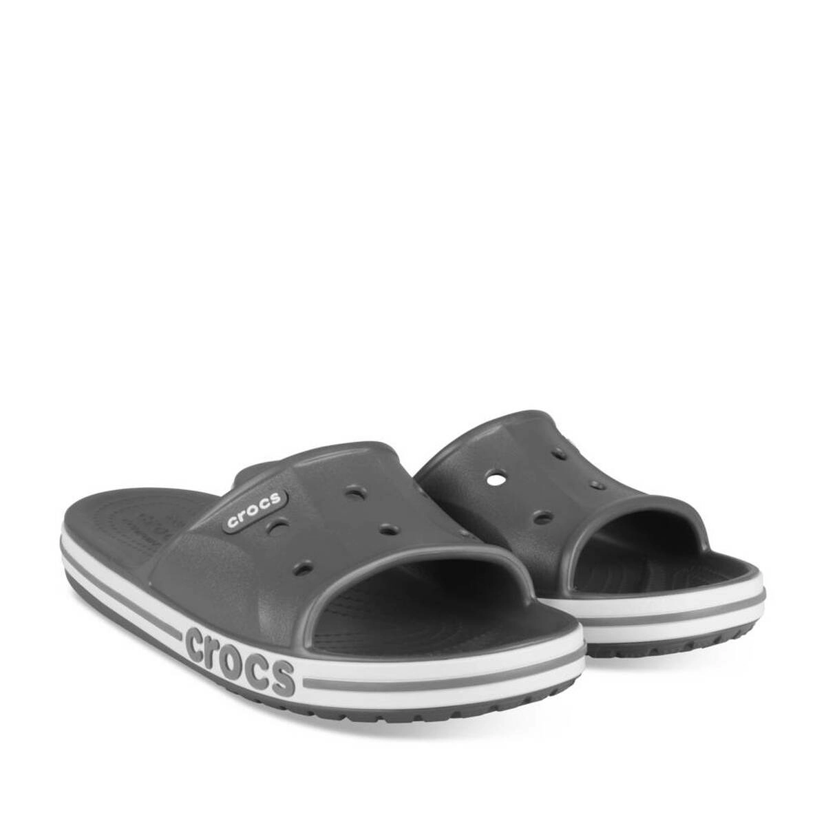 Badslippers GRIJS CROCS Bayaband Slide