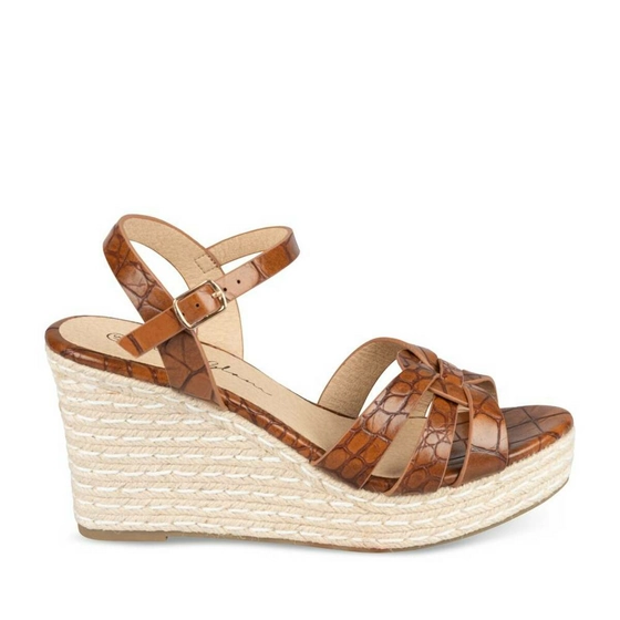 Sandalen KASTANJEBRUIN LADY GLAM