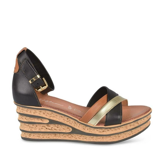 Sandalen ZWART LADY GLAM