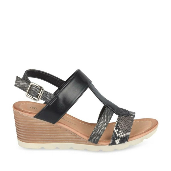 Sandalen ZWART LADY GLAM