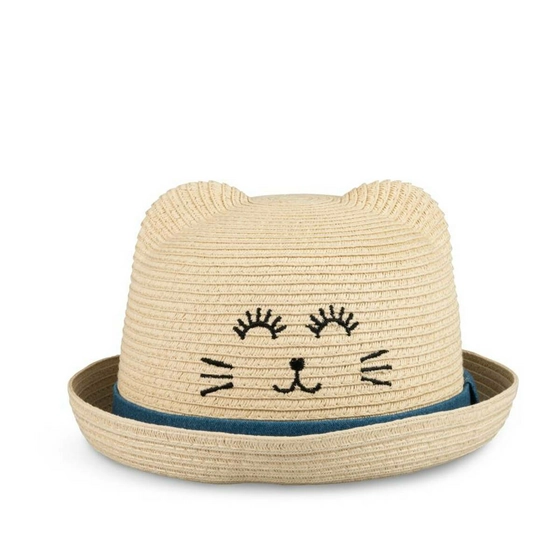 Chapeau BEIGE LOVELY SKULL