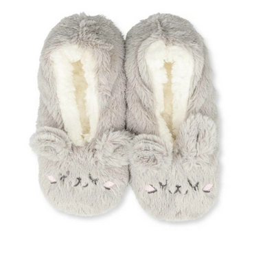 Chaussons koala GRIS LOVELY SKULL
