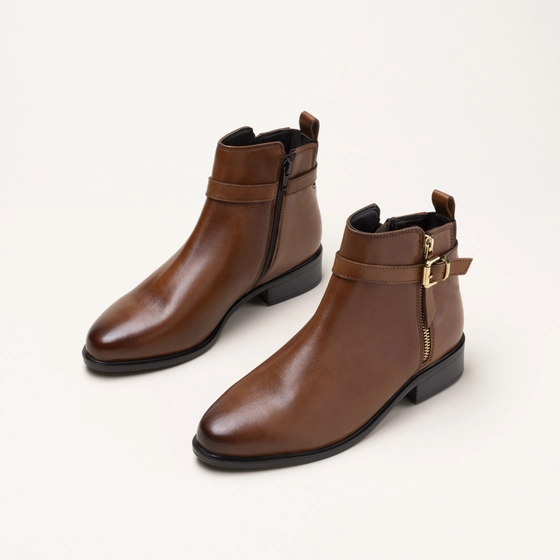 Bottines TAN Femme