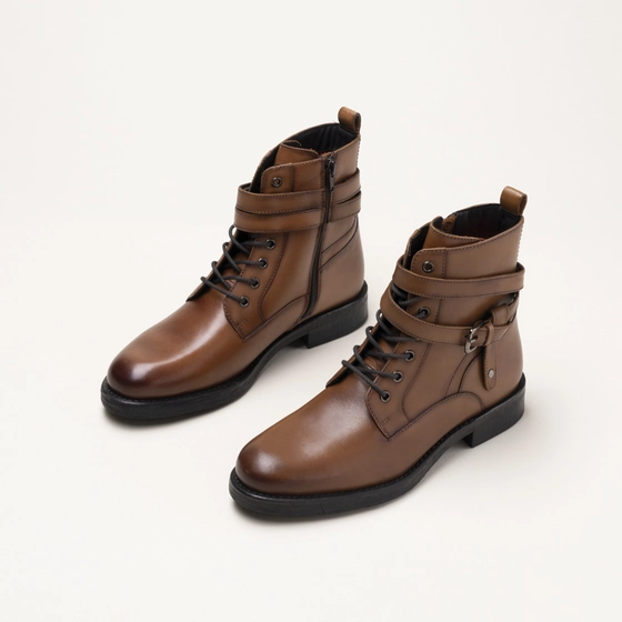 Bottines COGNAC Femme